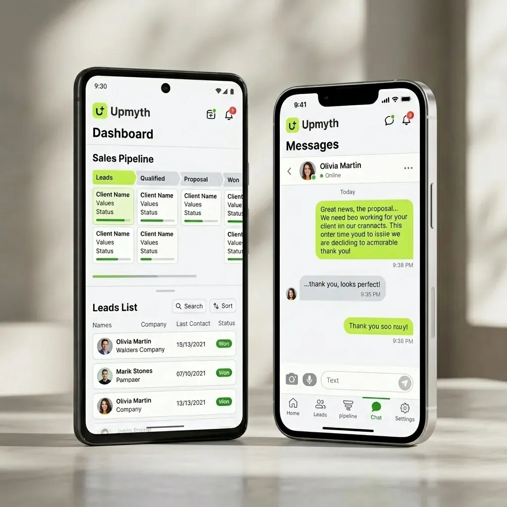 Android & iOS Mobile CRM App
